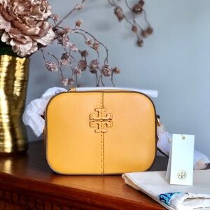 Tory Burch McGraw Camera Bag in Dark Solarium NWT